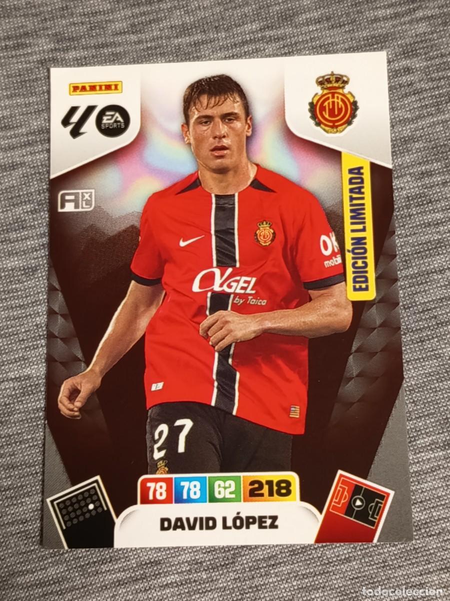 Fu&szlig;ball-Sticker: Adrenalyn XL 2025 2026 25 26 Card DAVID LOPEZ EDICION LIMITADA MALLORCA nuevo