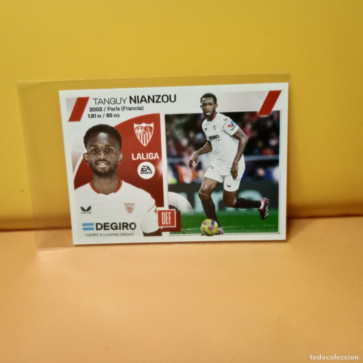 Cromos de f&uacute;tbol: EDICIONES ESTE 2023 2024 23 24 SEVILLA F.C NIANZOU 8