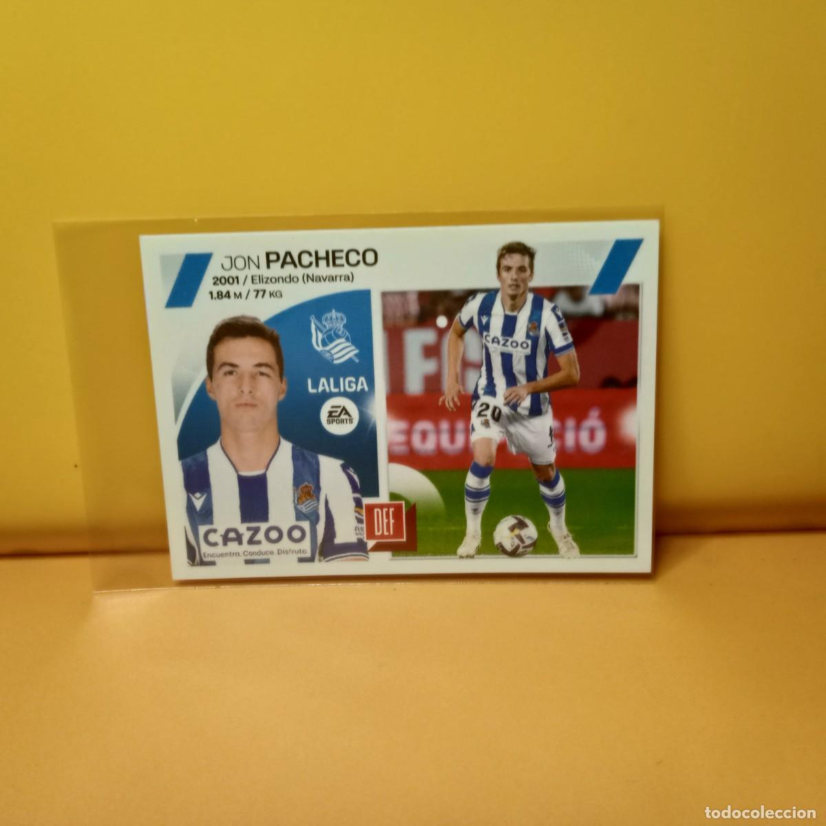 Cromos de f&uacute;tbol: EDICIONES ESTE 2023 2024 23 24 REAL SOCIEDAD PACHECO 9A 9 A