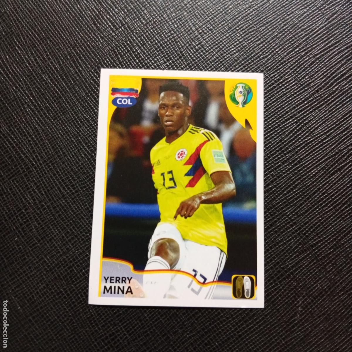 Cromos de f&uacute;tbol: 227 YERRY MINA COLOMBIA PANINI COPA AMERICA BRASIL 2019 CROMO FUTBOL 19 - SIN PEGAR