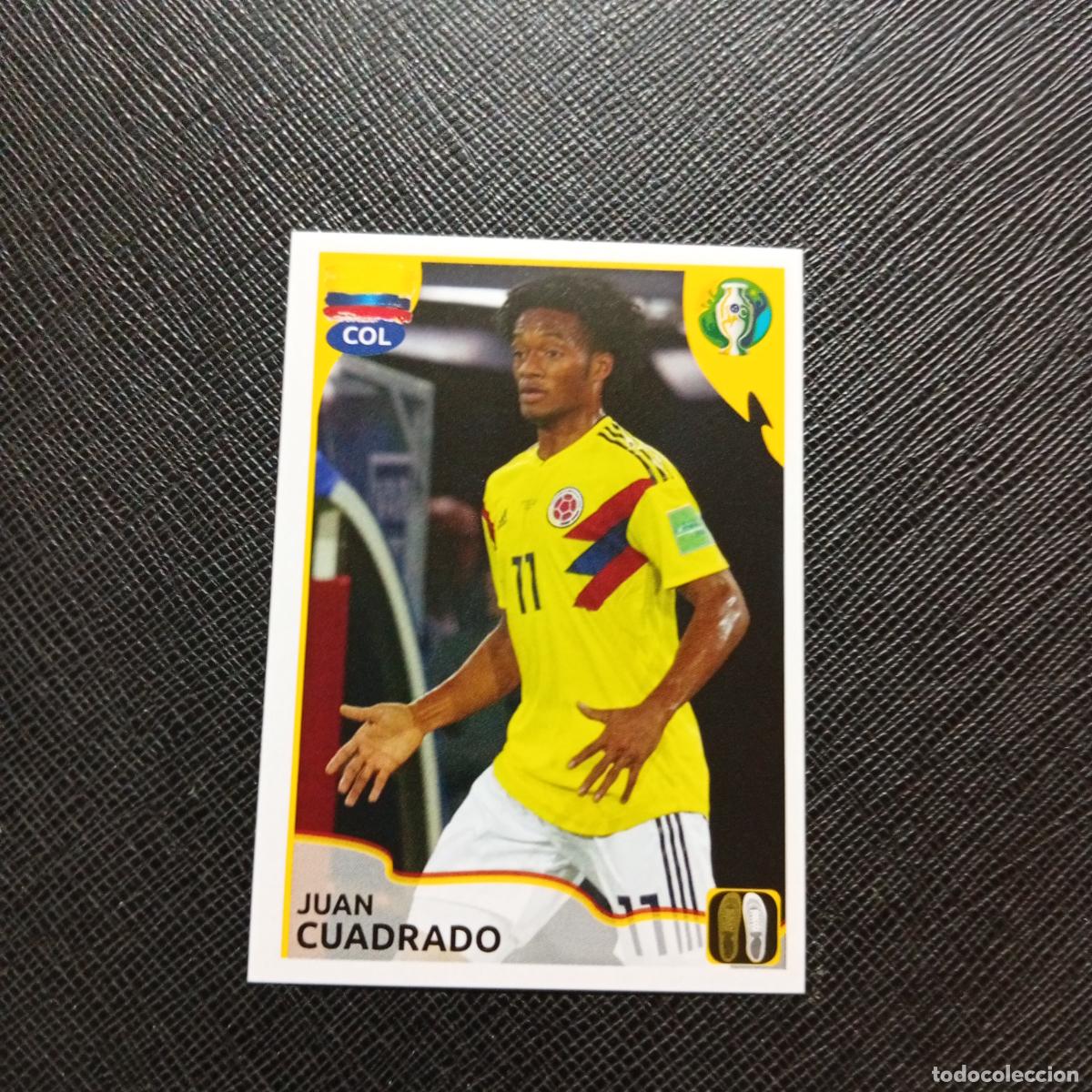 Cromos de f&uacute;tbol: 228 CUADRADO COLOMBIA PANINI COPA AMERICA BRASIL 2019 CROMO FUTBOL 19 - SIN PEGAR