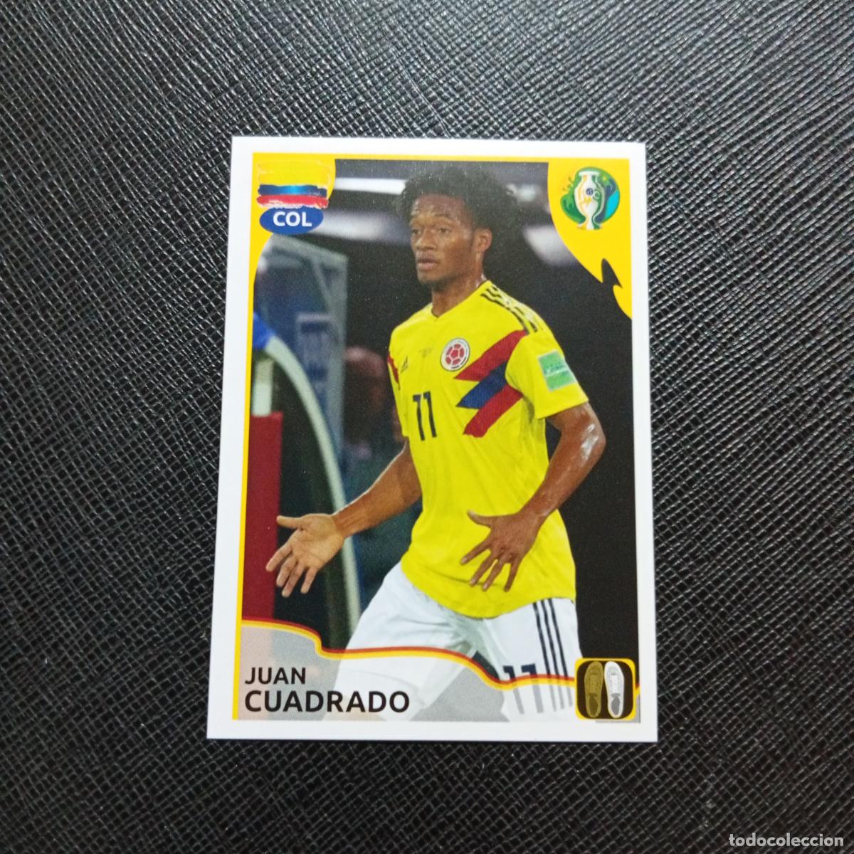 Cromos de f&uacute;tbol: 228 CUADRADO COLOMBIA PANINI COPA AMERICA BRASIL 2019 CROMO FUTBOL 19 - SIN PEGAR