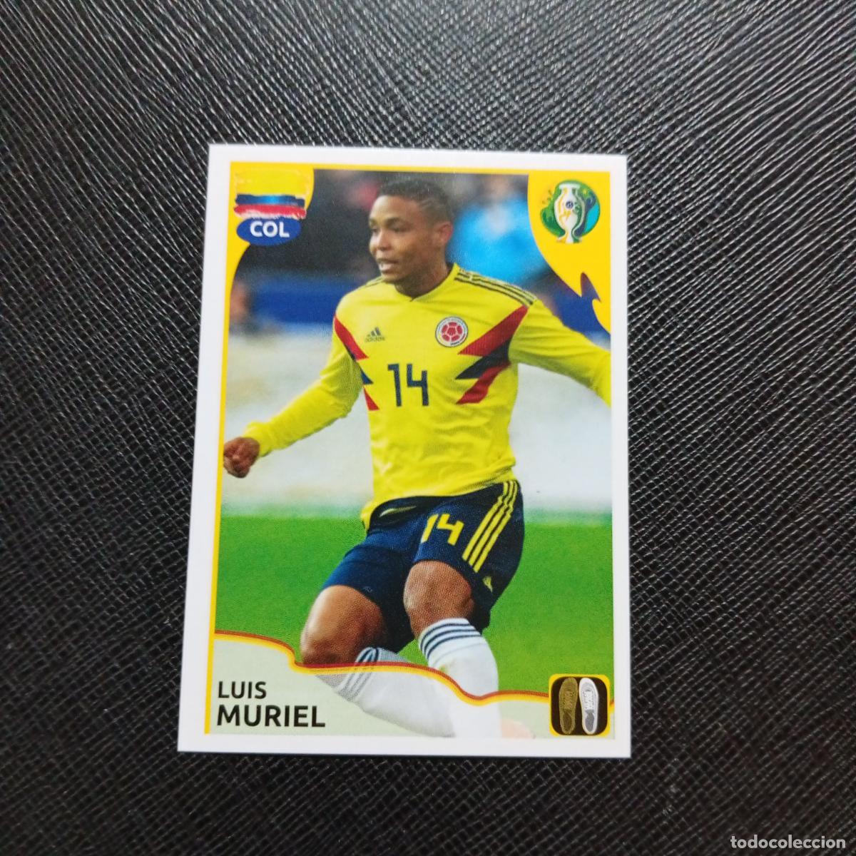 Cromos de f&uacute;tbol: 230 MURIEL COLOMBIA PANINI COPA AMERICA BRASIL 2019 CROMO FUTBOL 19 - SIN PEGAR