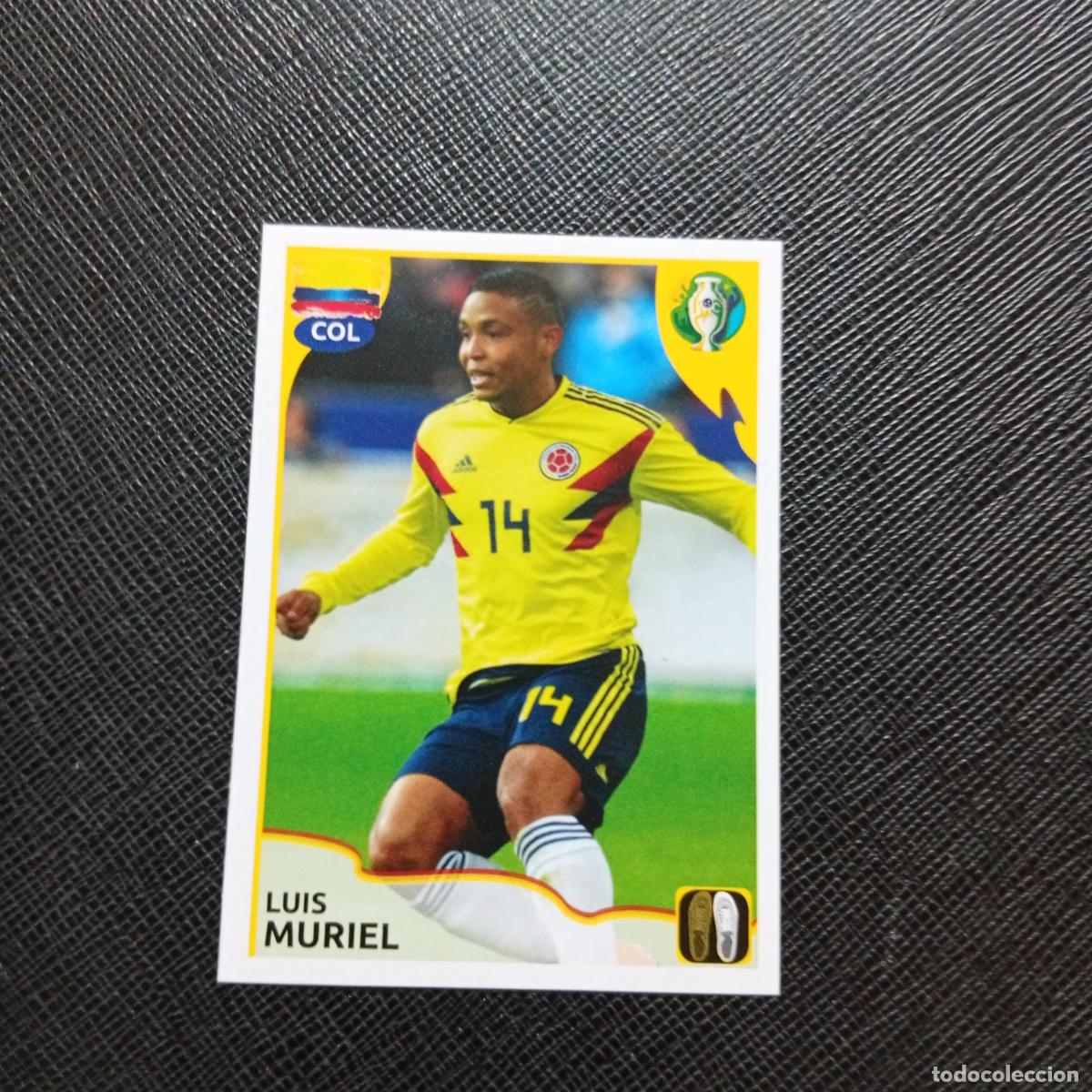 Cromos de f&uacute;tbol: 230 MURIEL COLOMBIA PANINI COPA AMERICA BRASIL 2019 CROMO FUTBOL 19 - SIN PEGAR