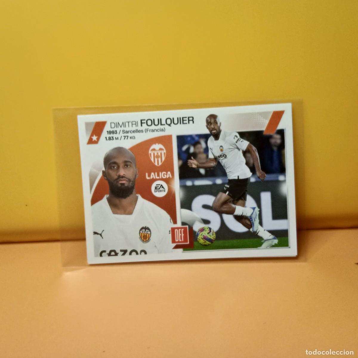 Cromos de f&uacute;tbol: EDICIONES ESTE 2023 2024 23 24 VALENCIA C.F FOULQUIER 6