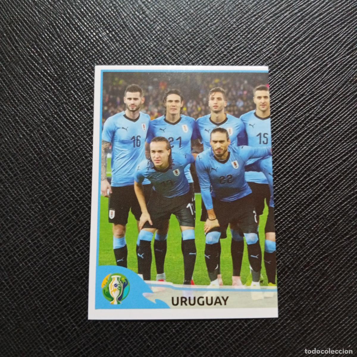 Cromos de f&uacute;tbol: 237 ALINEACION URUGUAY PANINI COPA AMERICA BRASIL 2019 CROMO FUTBOL 19 - SIN PEGAR B