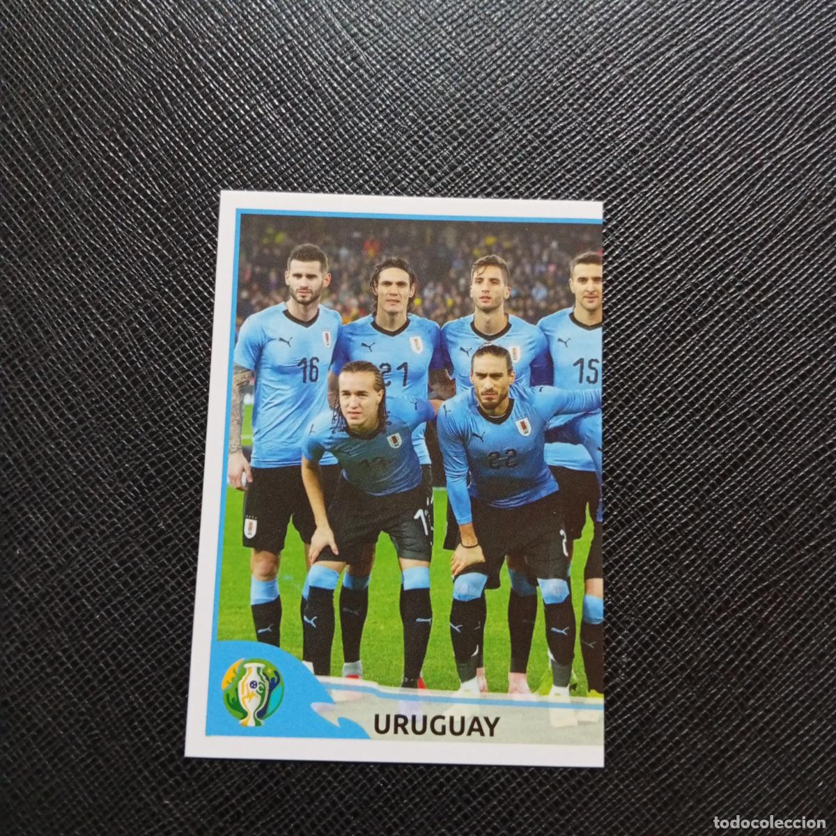 Cromos de f&uacute;tbol: 237 ALINEACION URUGUAY PANINI COPA AMERICA BRASIL 2019 CROMO FUTBOL 19 - SIN PEGAR D