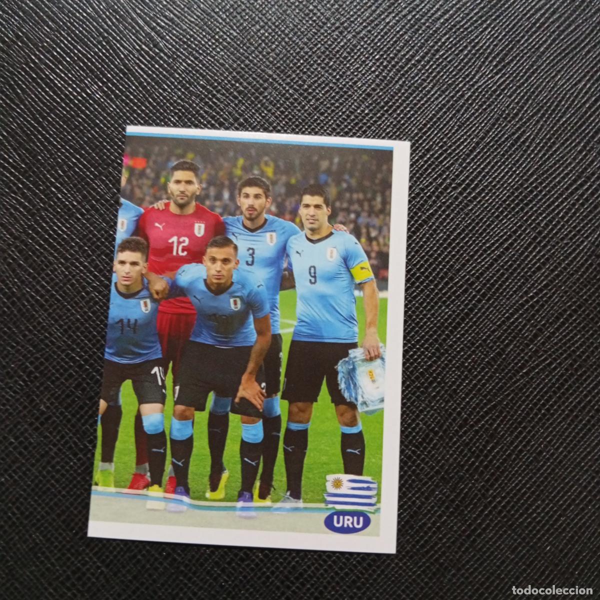 Cromos de f&uacute;tbol: 238 ALINEACION URUGUAY PANINI COPA AMERICA BRASIL 2019 CROMO FUTBOL 19 - SIN PEGAR