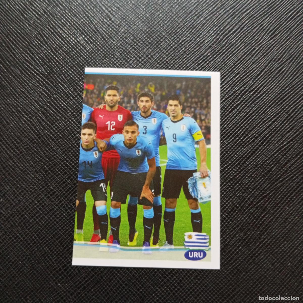 Cromos de f&uacute;tbol: 238 ALINEACION URUGUAY PANINI COPA AMERICA BRASIL 2019 CROMO FUTBOL 19 - SIN PEGAR B