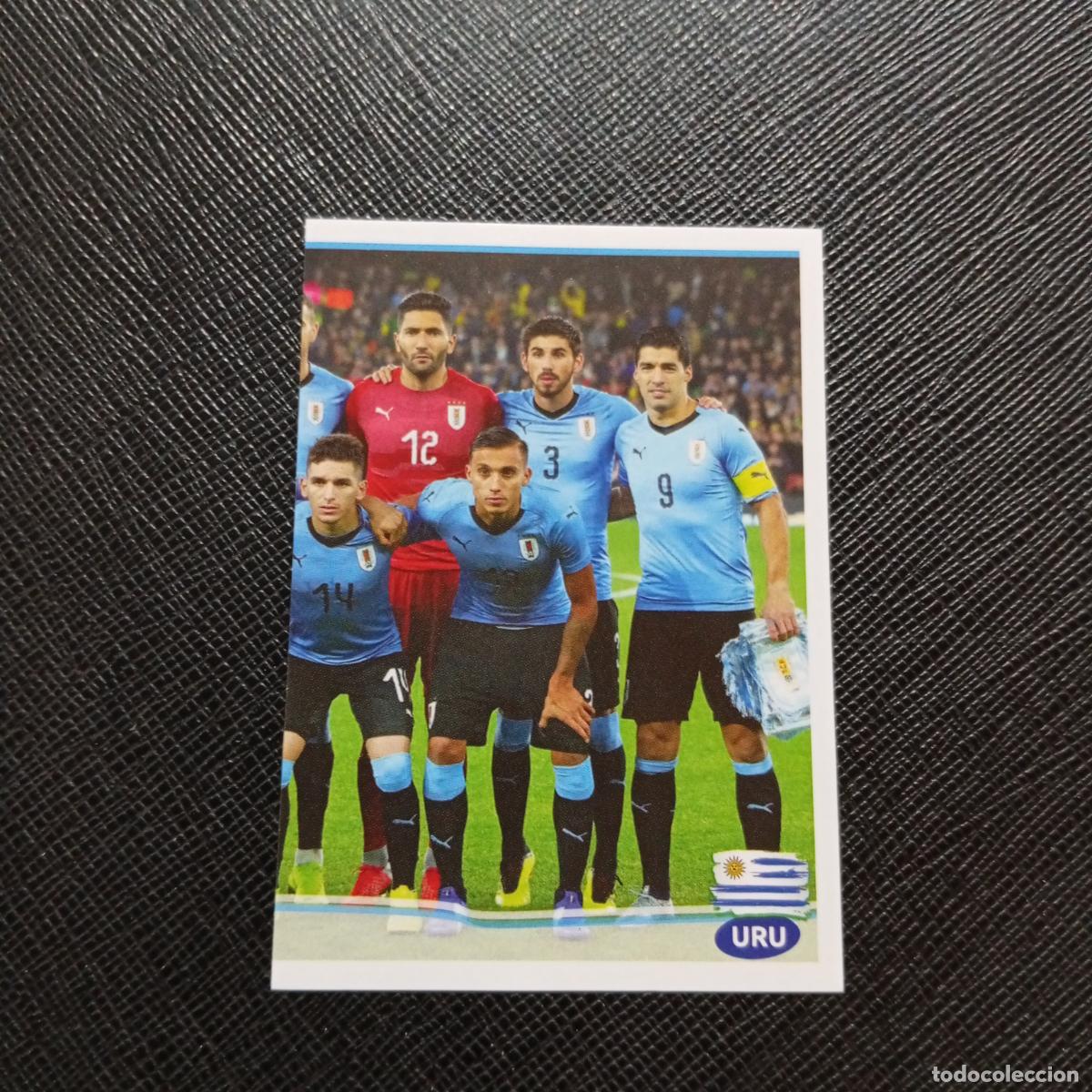 Cromos de f&uacute;tbol: 238 ALINEACION URUGUAY PANINI COPA AMERICA BRASIL 2019 CROMO FUTBOL 19 - SIN PEGAR C