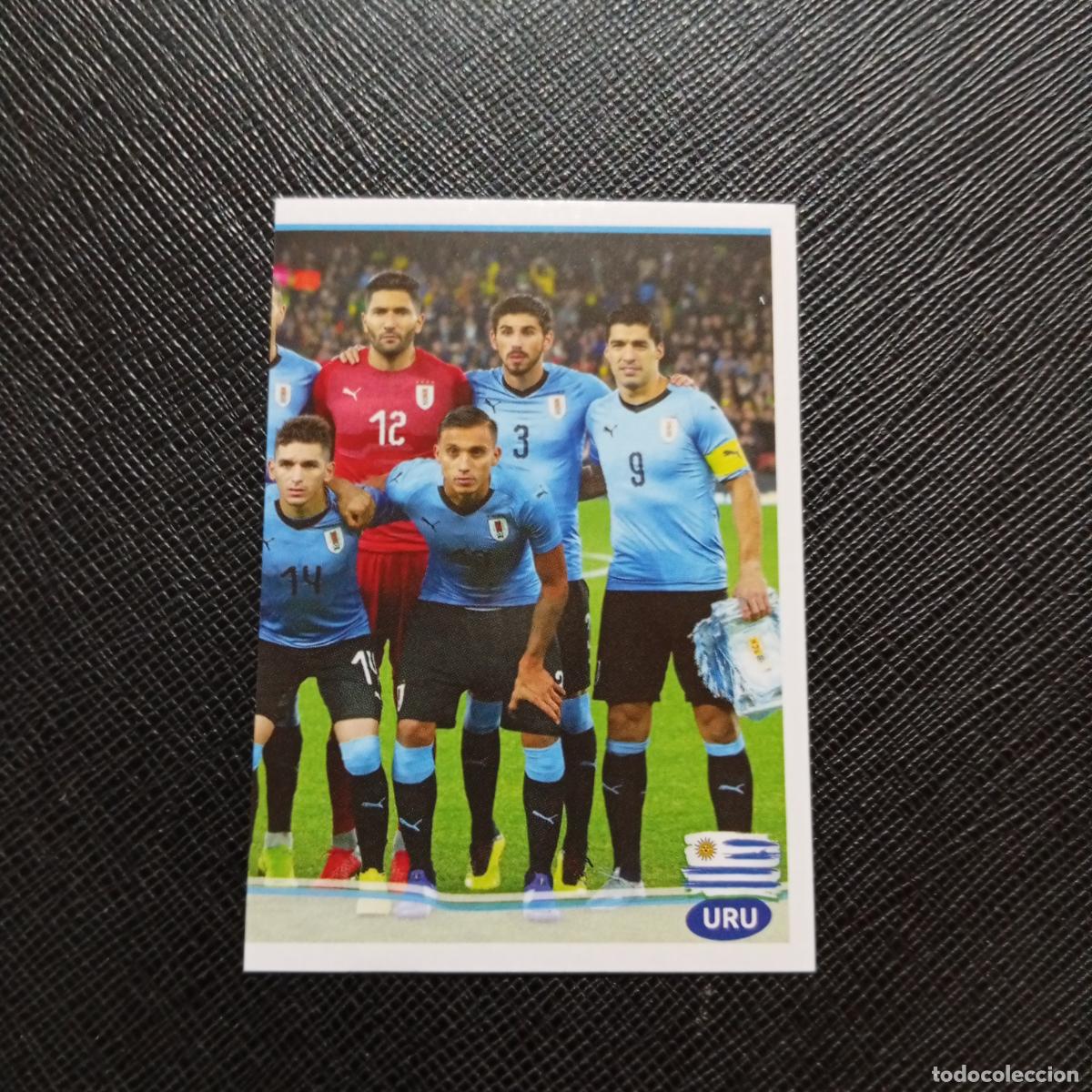Cromos de f&uacute;tbol: 238 ALINEACION URUGUAY PANINI COPA AMERICA BRASIL 2019 CROMO FUTBOL 19 - SIN PEGAR D