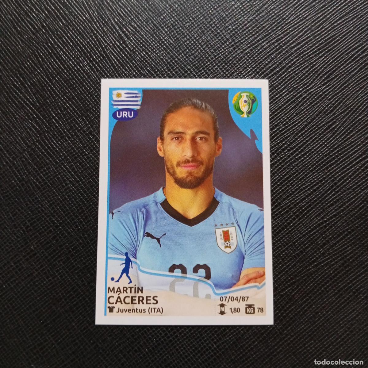 Cromos de f&uacute;tbol: 241 CACERES URUGUAY PANINI COPA AMERICA BRASIL 2019 CROMO FUTBOL 19 - SIN PEGAR