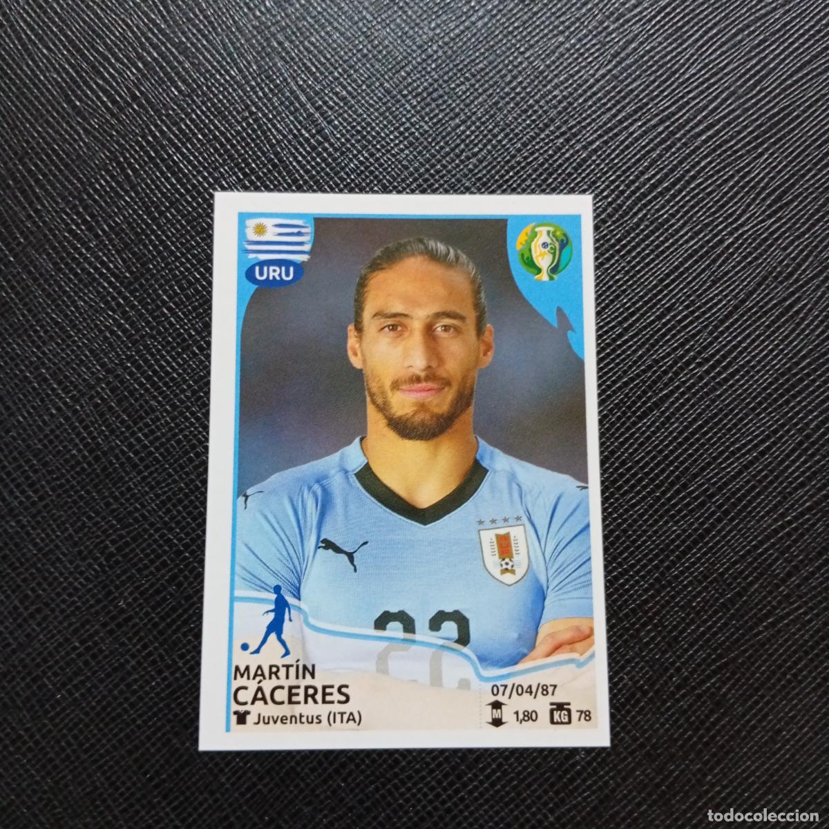 Cromos de f&uacute;tbol: 241 CACERES URUGUAY PANINI COPA AMERICA BRASIL 2019 CROMO FUTBOL 19 - SIN PEGAR B