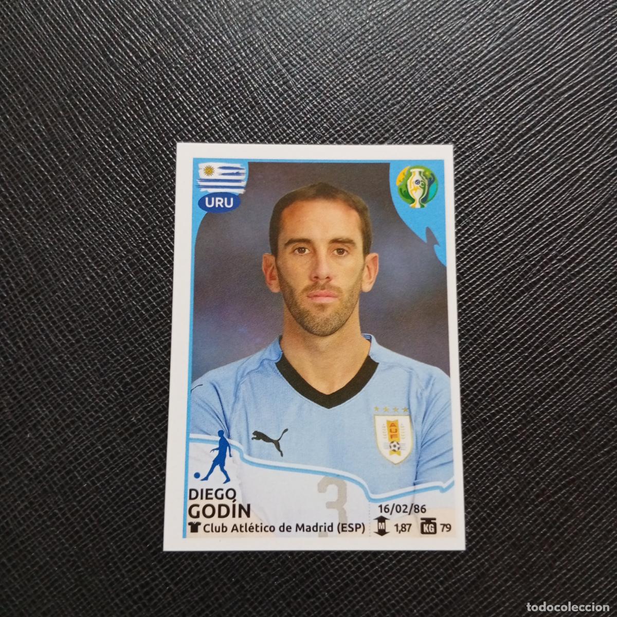 Cromos de f&uacute;tbol: 242 GODIN URUGUAY PANINI COPA AMERICA BRASIL 2019 CROMO FUTBOL 19 - SIN PEGAR