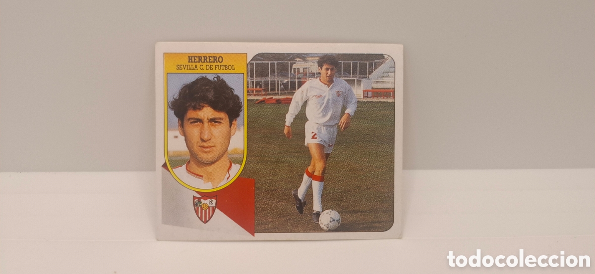 Cromos de f&uacute;tbol: HERRERO SEVILLA EDICIONES ESTE 1991 1992 91 92 SIN PEGAR