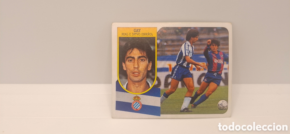 Cromos de f&uacute;tbol: GAY ESPA&Ntilde;OL EDICIONES ESTE 1991 1992 91 92 SIN PEGAR
