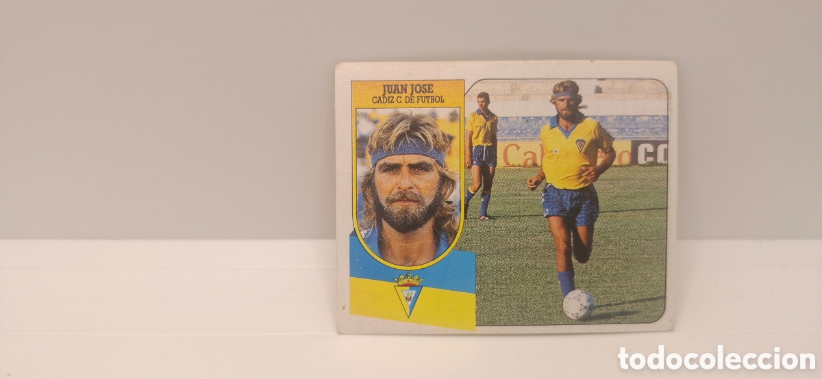 Cromos de f&uacute;tbol: JUAN JOSE CADIZ EDICIONES ESTE 1991 1992 91 92 SIN PEGAR