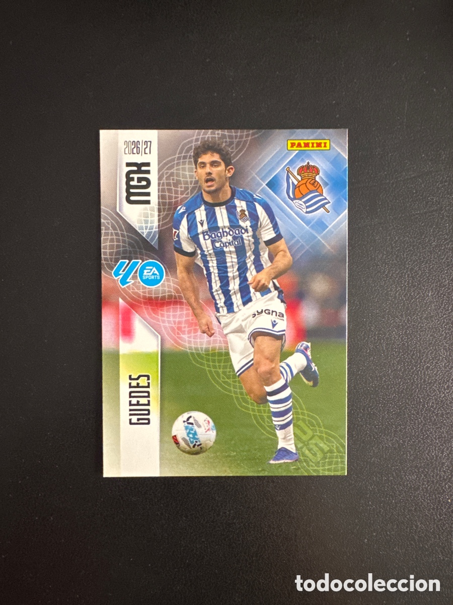 Cromos de f&uacute;tbol: GUEDES REAL SOCIEDAD NUMERO 322 MEGACRACKS 2026 2027