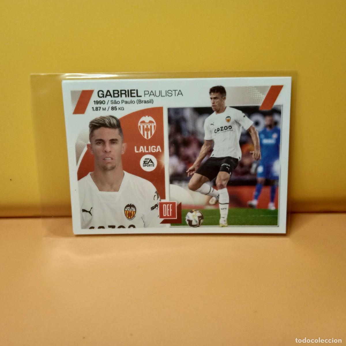 Cartes &agrave; collectionner de Football: EDICIONES ESTE 2023 2024 23 24 VALENCIA GABRIEL PAULISTA 8