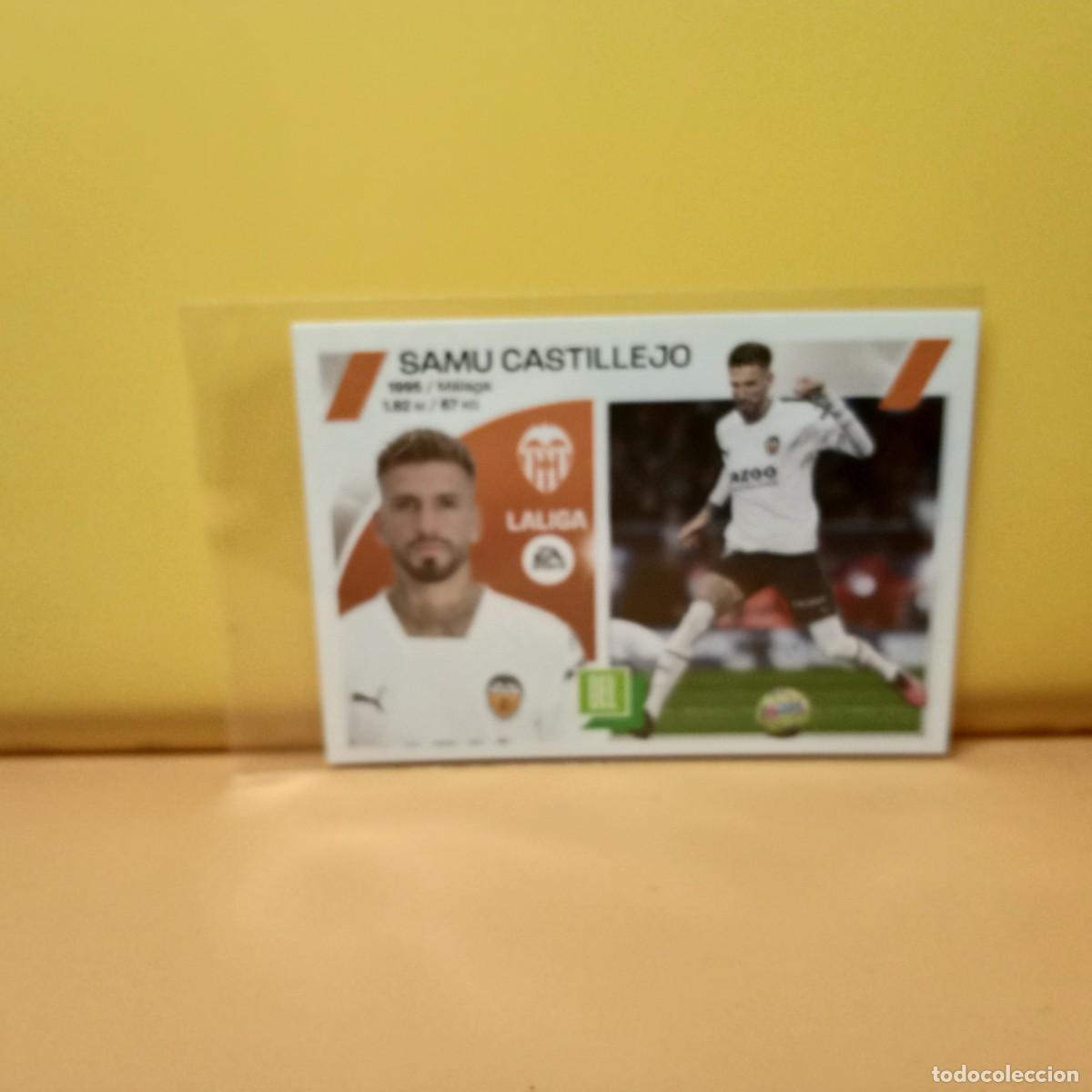 Cromos de f&uacute;tbol: EDICIONES ESTE 2023 2024 23 24 VALENCIA C.F SAMU CASTILLEJO 17