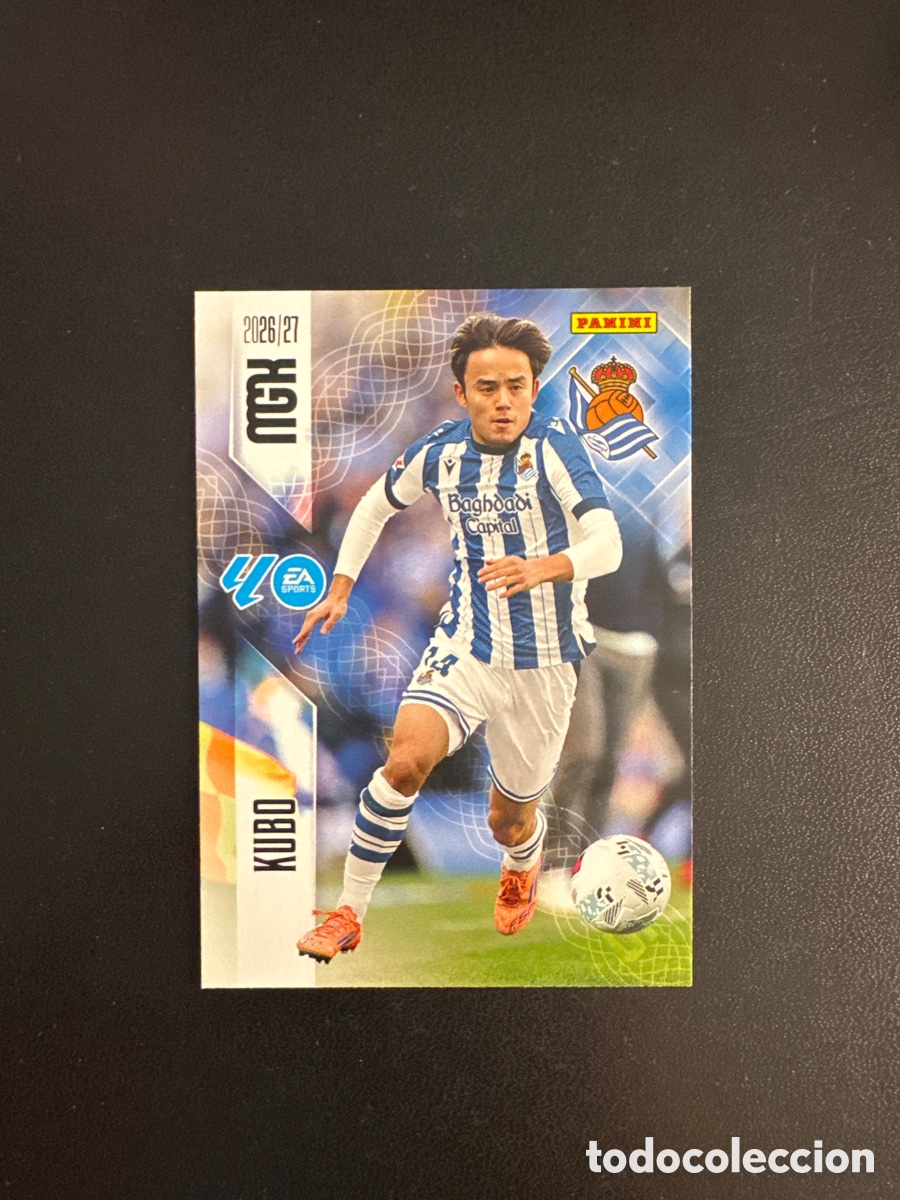 Cromos de f&uacute;tbol: KUBO REAL SOCIEDAD NUMERO 323 MEGACRACKS 2026 2027