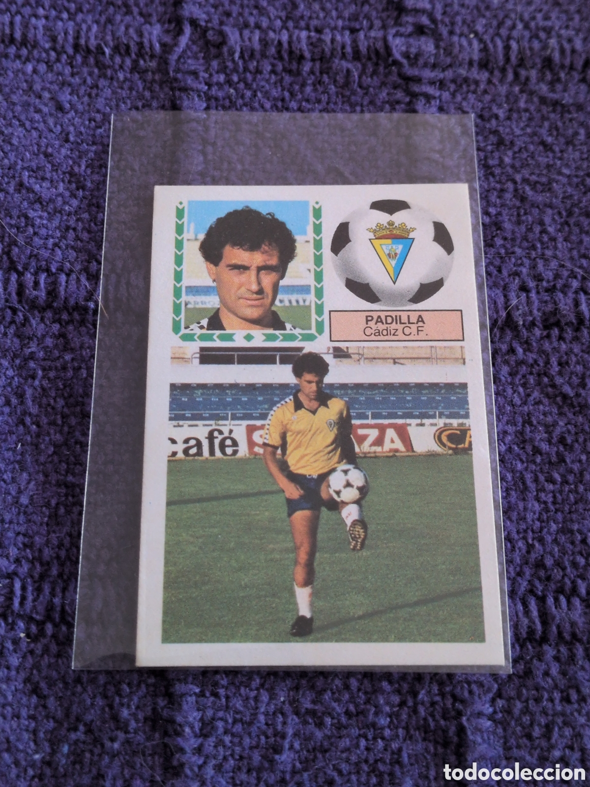 Cromos de Futebol: PADILLA PRESENTACION CADIZ C. F. FICHAJE 22 LIGA ESTE 1983 1984 83 84. NUNCA PEGADO. NUEVO
