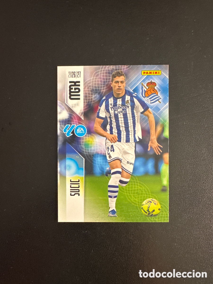 Cromos de f&uacute;tbol: SUCIC REAL SOCIEDAD NUMERO 320 MEGACRACKS 2026 2027