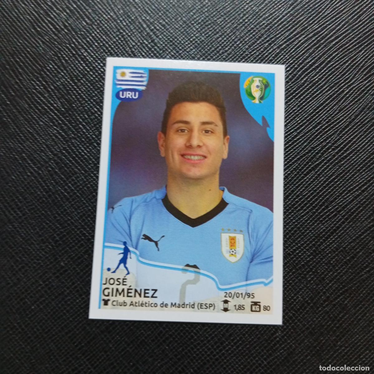 Cromos de f&uacute;tbol: 243 GIMENEZ URUGUAY PANINI COPA AMERICA BRASIL 2019 CROMO FUTBOL 19 - SIN PEGAR