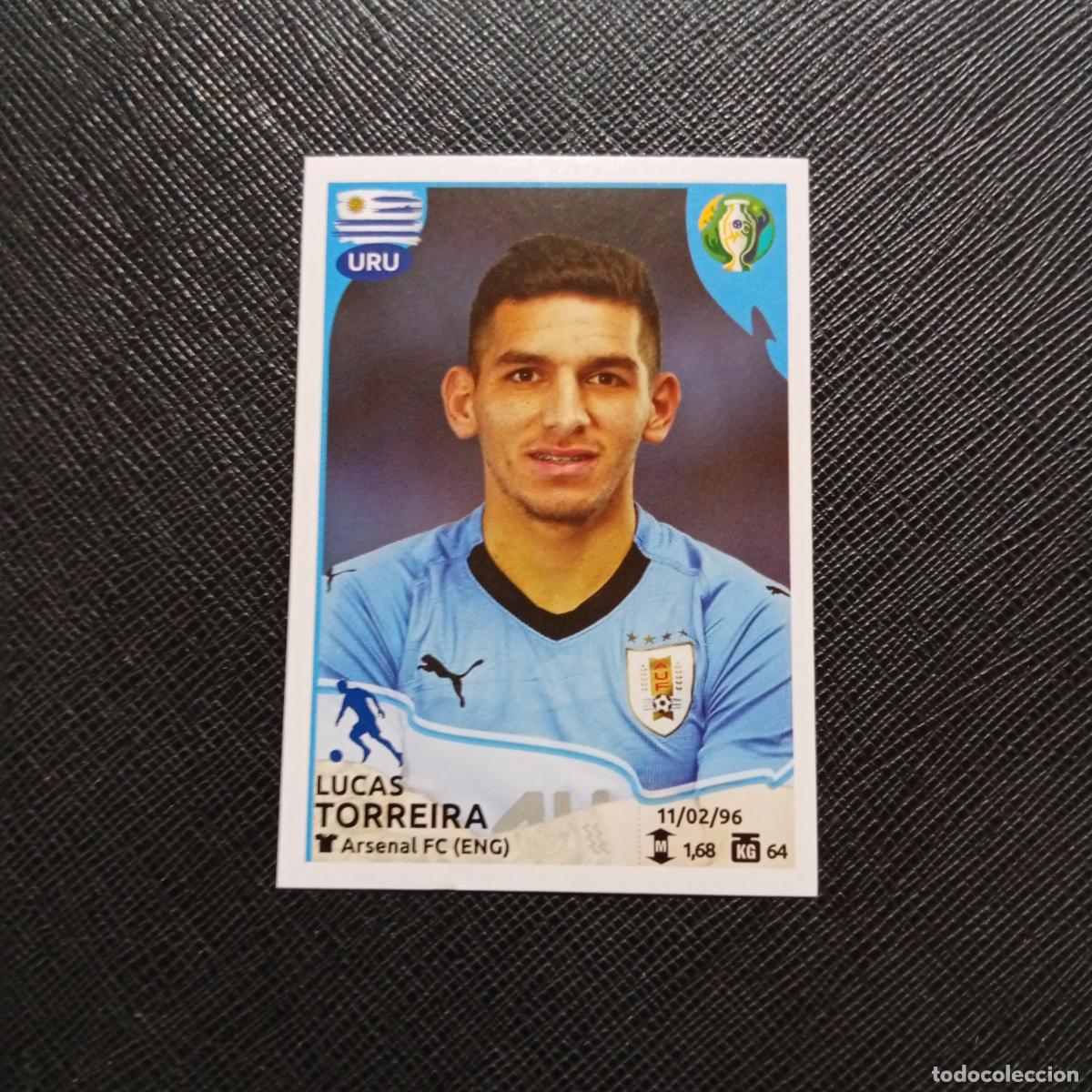 Cromos de f&uacute;tbol: 247 TORREIRA URUGUAY PANINI COPA AMERICA BRASIL 2019 CROMO FUTBOL 19 - SIN PEGAR