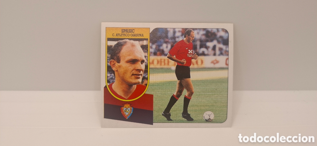Cromos de f&uacute;tbol: SPASIC OSASUNA EDICIONES ESTE 1991 1992 91 92 SIN PEGAR