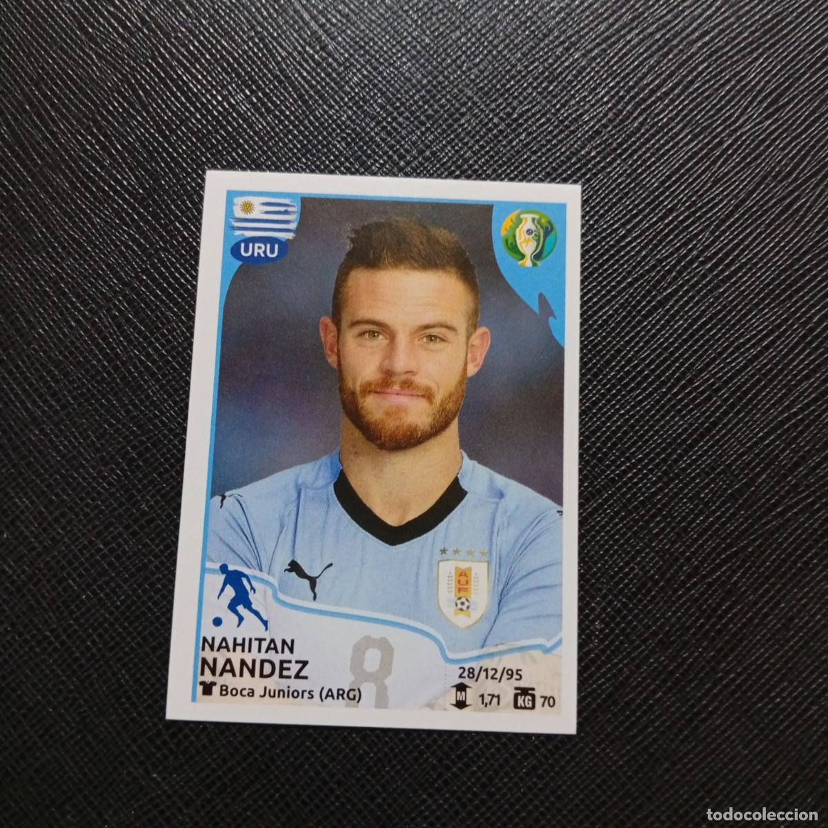 Cromos de f&uacute;tbol: 246 NANDEZ URUGUAY PANINI COPA AMERICA BRASIL 2019 CROMO FUTBOL 19 - SIN PEGAR