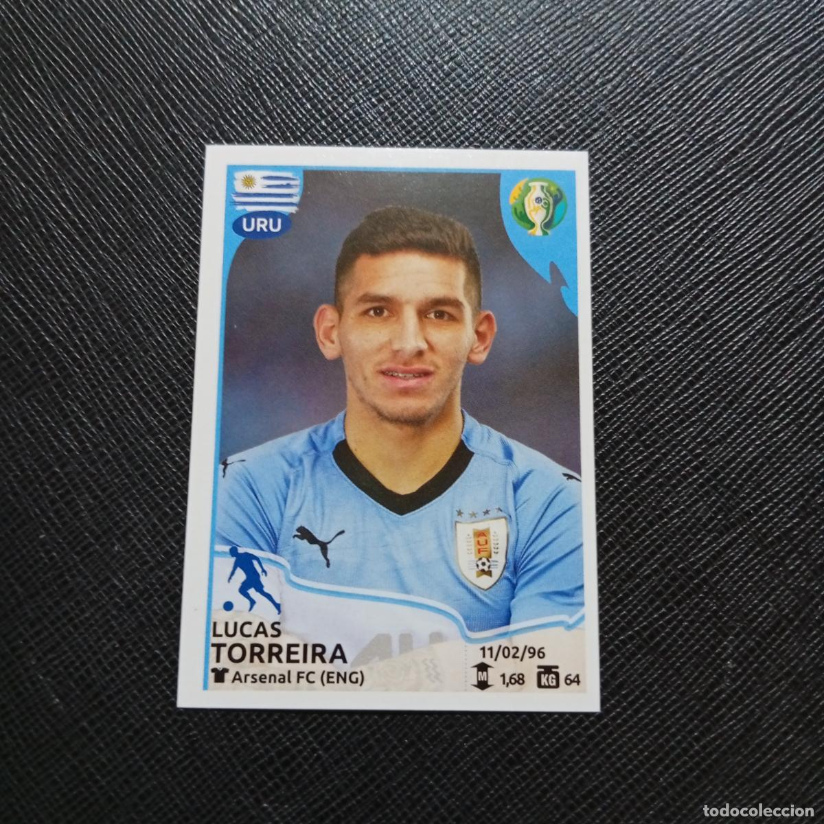 Cromos de f&uacute;tbol: 247 TORREIRA URUGUAY PANINI COPA AMERICA BRASIL 2019 CROMO FUTBOL 19 - SIN PEGAR B