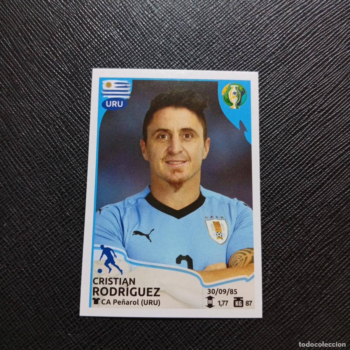 Cromos de f&uacute;tbol: 248 CRISTIAN RODRIGUEZ URUGUAY PANINI COPA AMERICA BRASIL 2019 CROMO FUTBOL 19 - SIN PEGAR