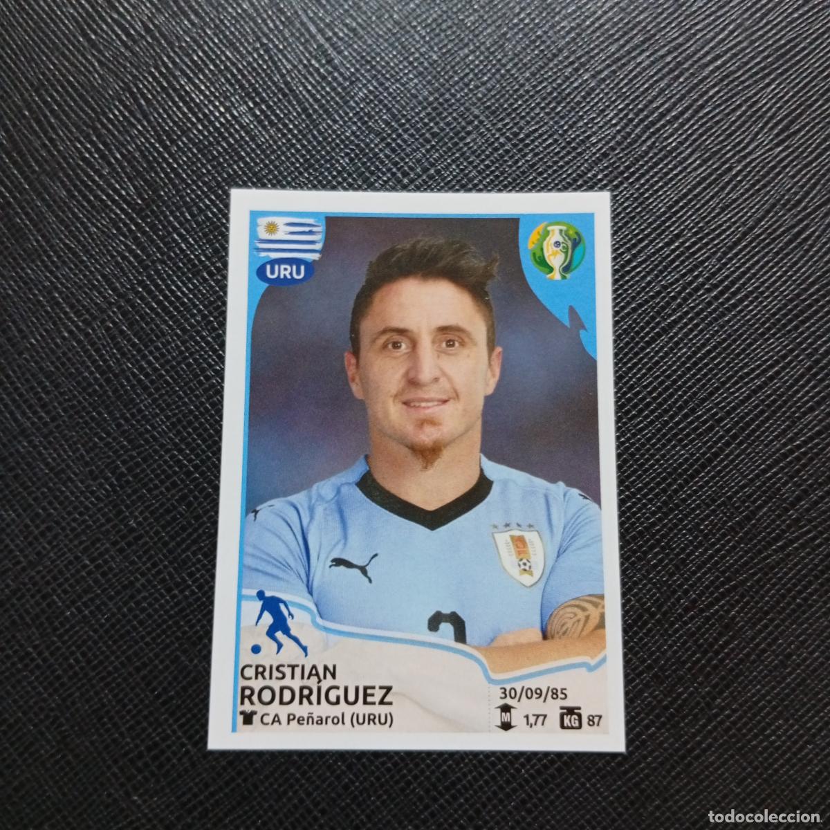 Cromos de f&uacute;tbol: 248 CRISTIAN RODRIGUEZ URUGUAY PANINI COPA AMERICA BRASIL 2019 CROMO FUTBOL 19 - SIN PEGAR