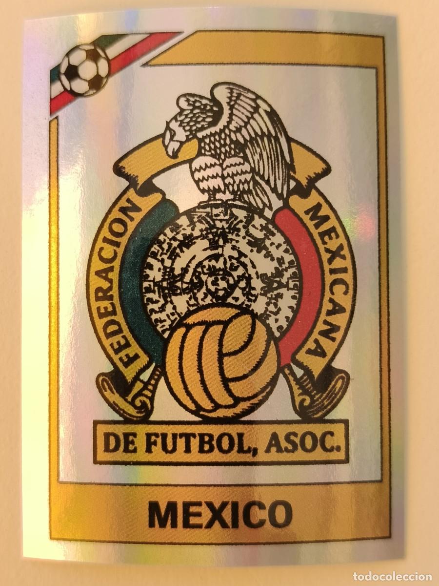Cromos de f&uacute;tbol: #110 ESCUDO (MEXICO) MUNDIAL MEXICO 86 PANINI