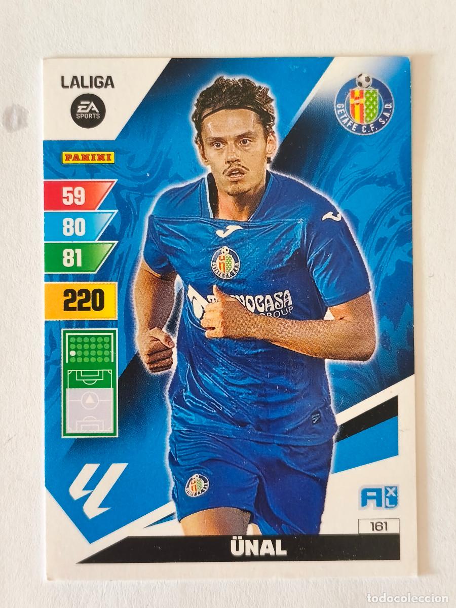 Cromos de f&uacute;tbol: ADRENALYN LA LIGA 2023 2024 PANINI - 161 &Uuml;NAL - GETAFE CF