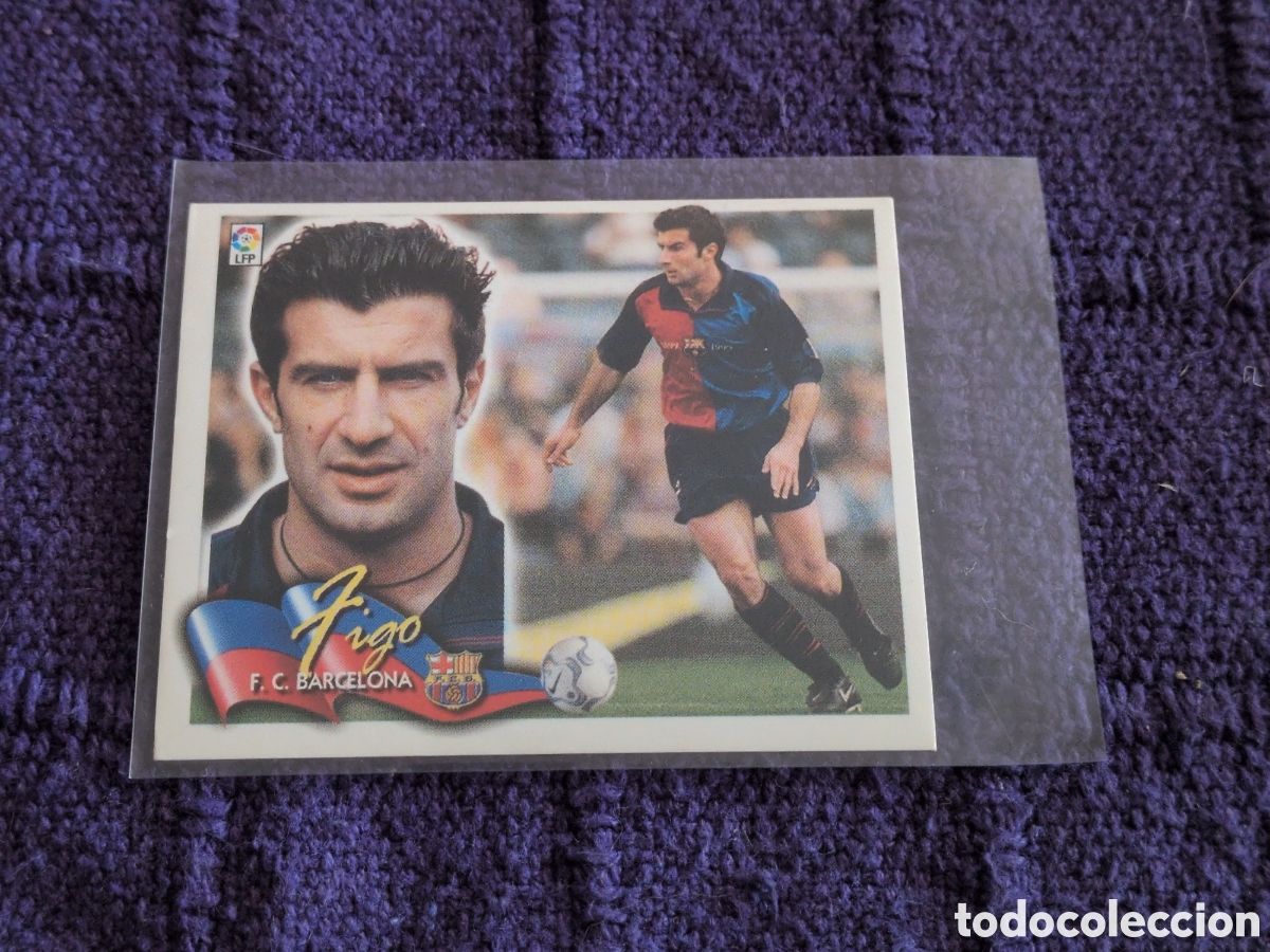 Cromos de Futebol: FIGO BARCELONA BAJA LIGA ESTE 00 01 2000 2001 SIN PEGAR NUNCA PEGADO. NUEVO