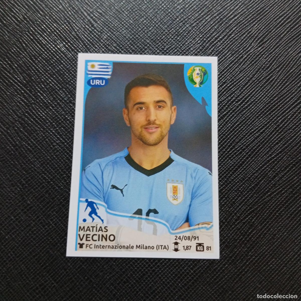 Cromos de f&uacute;tbol: 253 VECINO URUGUAY PANINI COPA AMERICA BRASIL 2019 CROMO FUTBOL 19 - SIN PEGAR