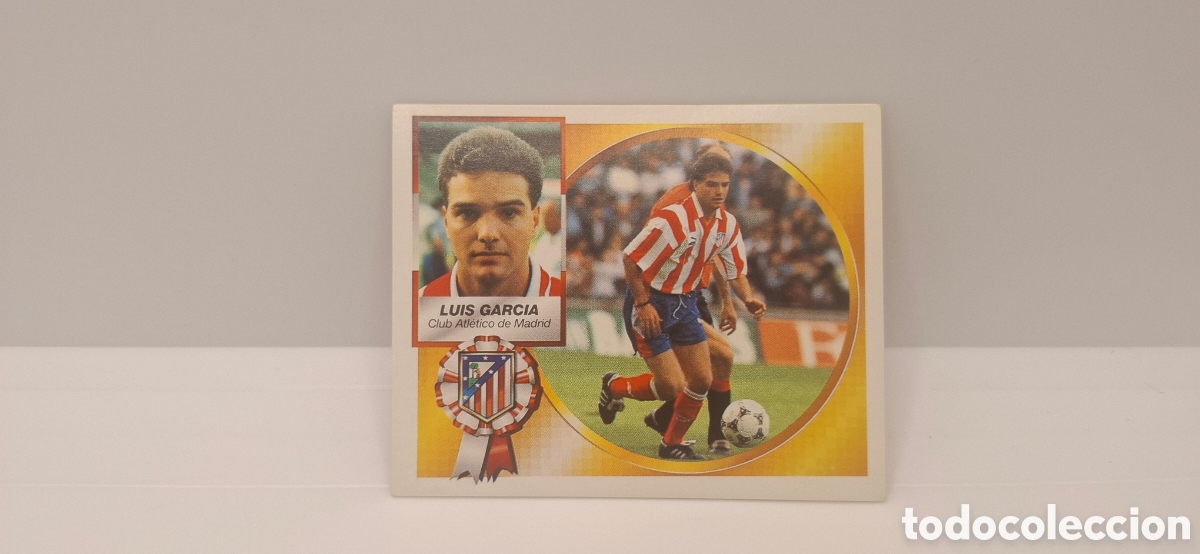 Cromos de f&uacute;tbol: LUIS GARCIA ATLETICO DE MADRID EDICIONES ESTE 1994 1995 94 95 SIN PEGAR