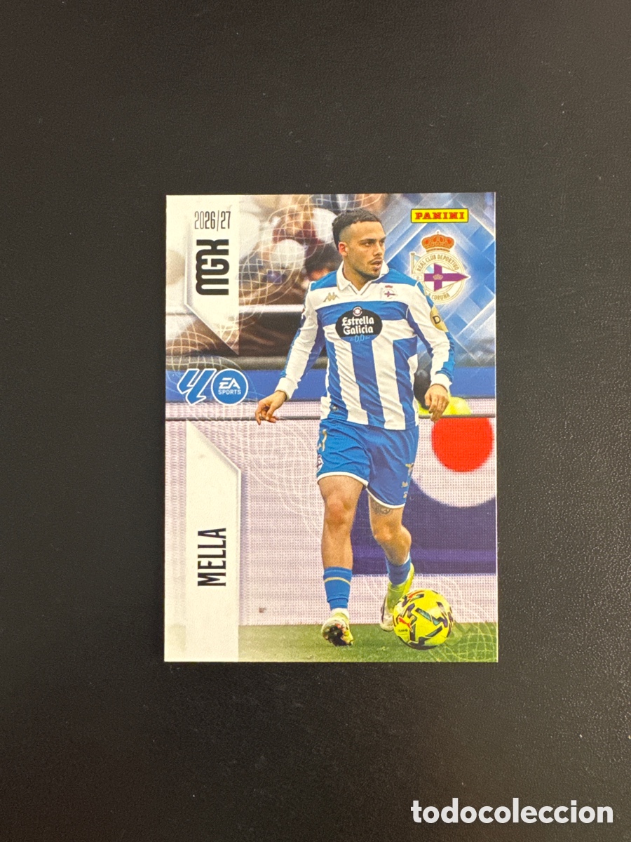 Cromos de f&uacute;tbol: MELLA DEPORTIVO DE LA CORU&Ntilde;A NUMERO 141 MEGACRACKS 2026 2027