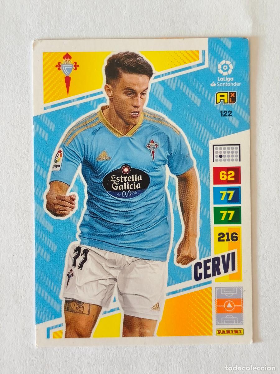 Cromos de f&uacute;tbol: ADRENALYN LA LIGA 2022 2023 PANINI - 122 CERVI - RC CELTA DE VIGO