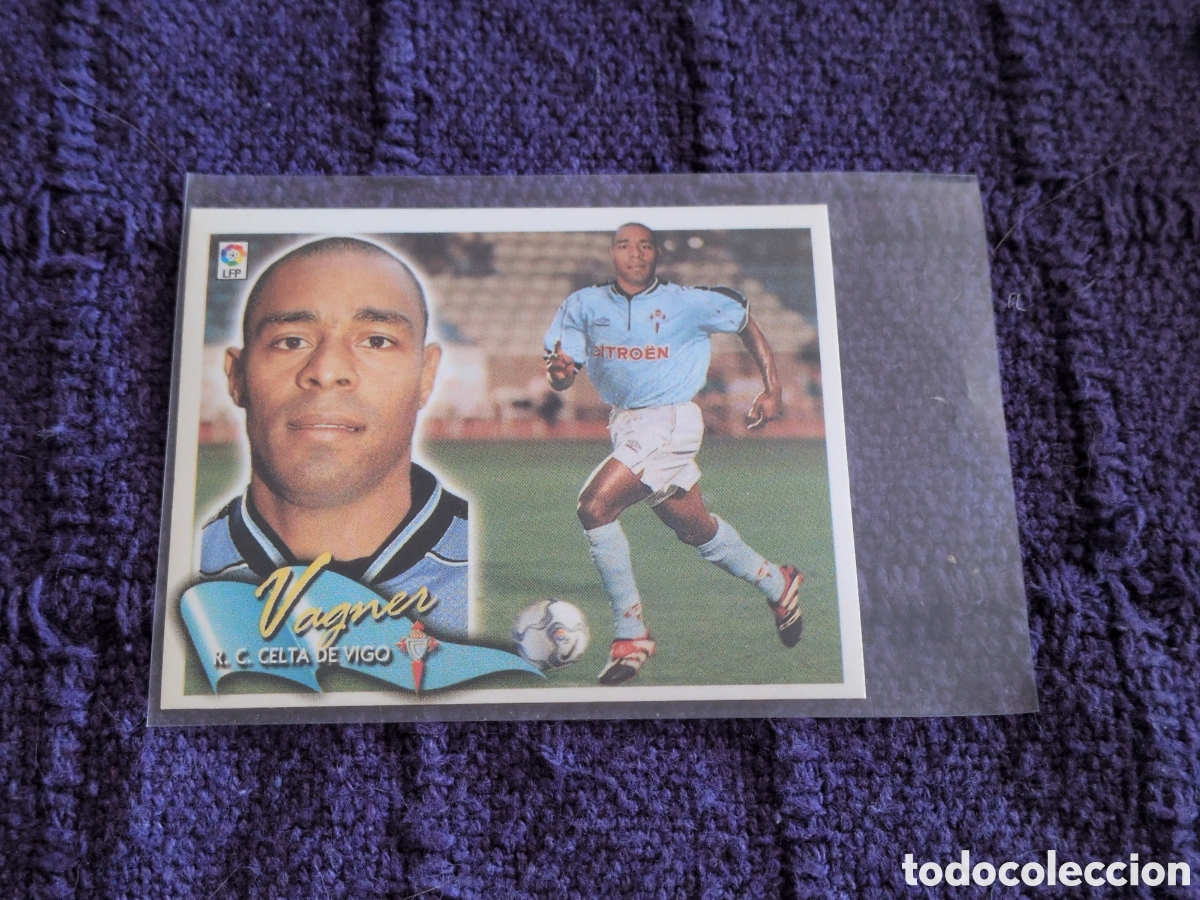 Cromos de Futebol: VAGNER CELTA DE VIGO COLOCA LIGA ESTE 2000 2001 00 01 NUNCA PEGADO SIN PEGAR. NUEVO