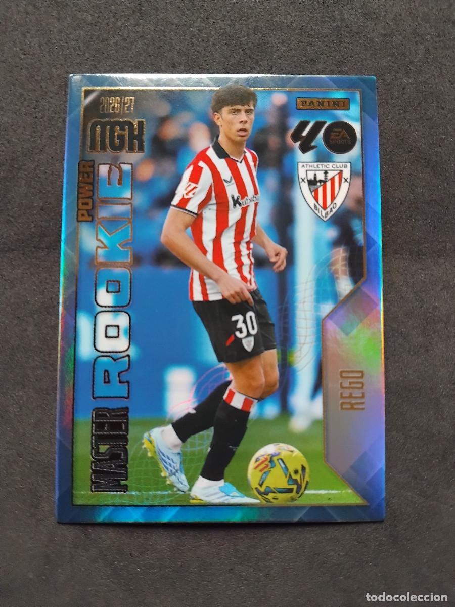 Cromos de f&uacute;tbol: REGO MASTER ROOKIE POWER ATHLETIC BILBAO 418P LALIGA PANINI MGK MEGACRACKS 2026-27 2026 2027 Mega