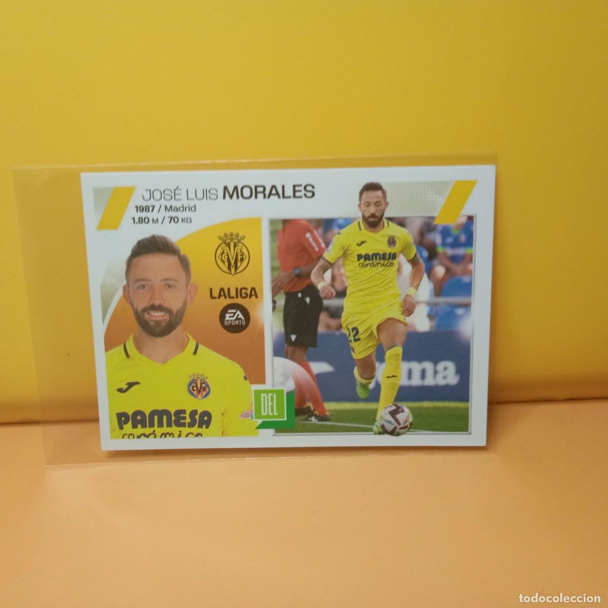 Cromos de f&uacute;tbol: EDICIONES ESTE 2023 2024 23 24 VILLARREAL CF MORALES 19A 19 A
