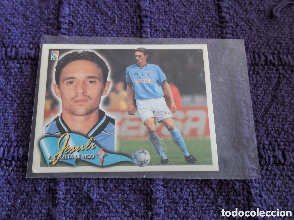 Cromos de Futebol: JESULI CELTA DE VIGO COLOCA LIGA ESTE 2000 2001 00 01 NUNCA PEGADO SIN PEGAR. NUEVO