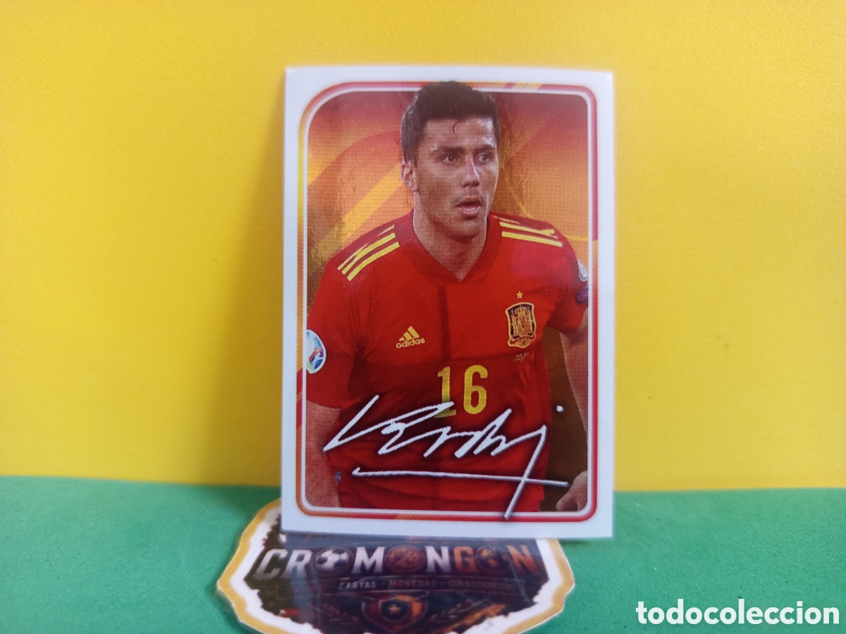 Cartes &agrave; collectionner de Football: ❇️ CROMO ⚽ RODRI ESPA&Ntilde;A EL &Aacute;LBUM DE LA SELECCI&Oacute;N CARREFOUR PANINI FAMILY SIN PEGAR ❇️
