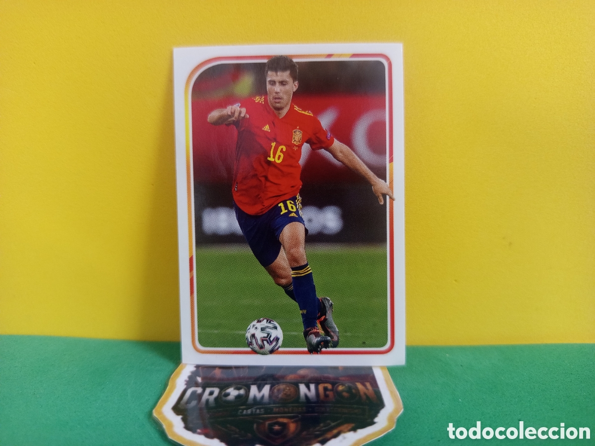 Cartes &agrave; collectionner de Football: ❇️ CROMO ⚽ RODRI ESPA&Ntilde;A EL &Aacute;LBUM DE LA SELECCI&Oacute;N CARREFOUR PANINI FAMILY SIN PEGAR ❇️