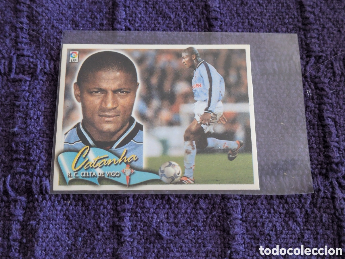 Cromos de Futebol: EDICIONES ESTE LIGA 00 01 2000 2001 CROMO NUNCA PEGADO COLOCA CATANHA CELTA DE VIGO. NUEVO