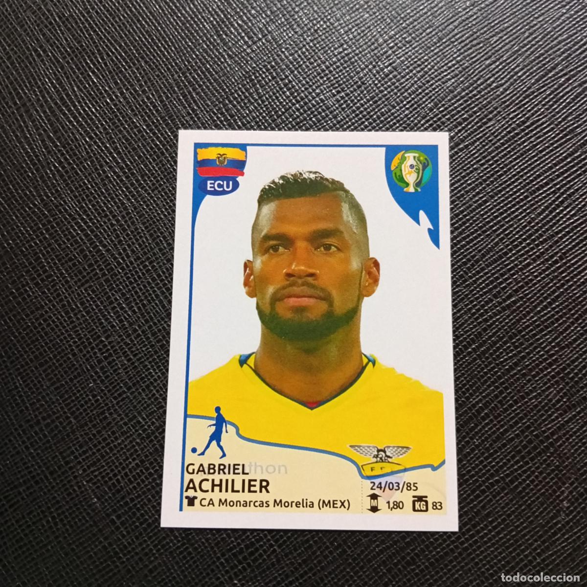 Cromos de f&uacute;tbol: 265 ACHILIER ECUADOR PANINI COPA AMERICA BRASIL 2019 CROMO FUTBOL 19 - SIN PEGAR