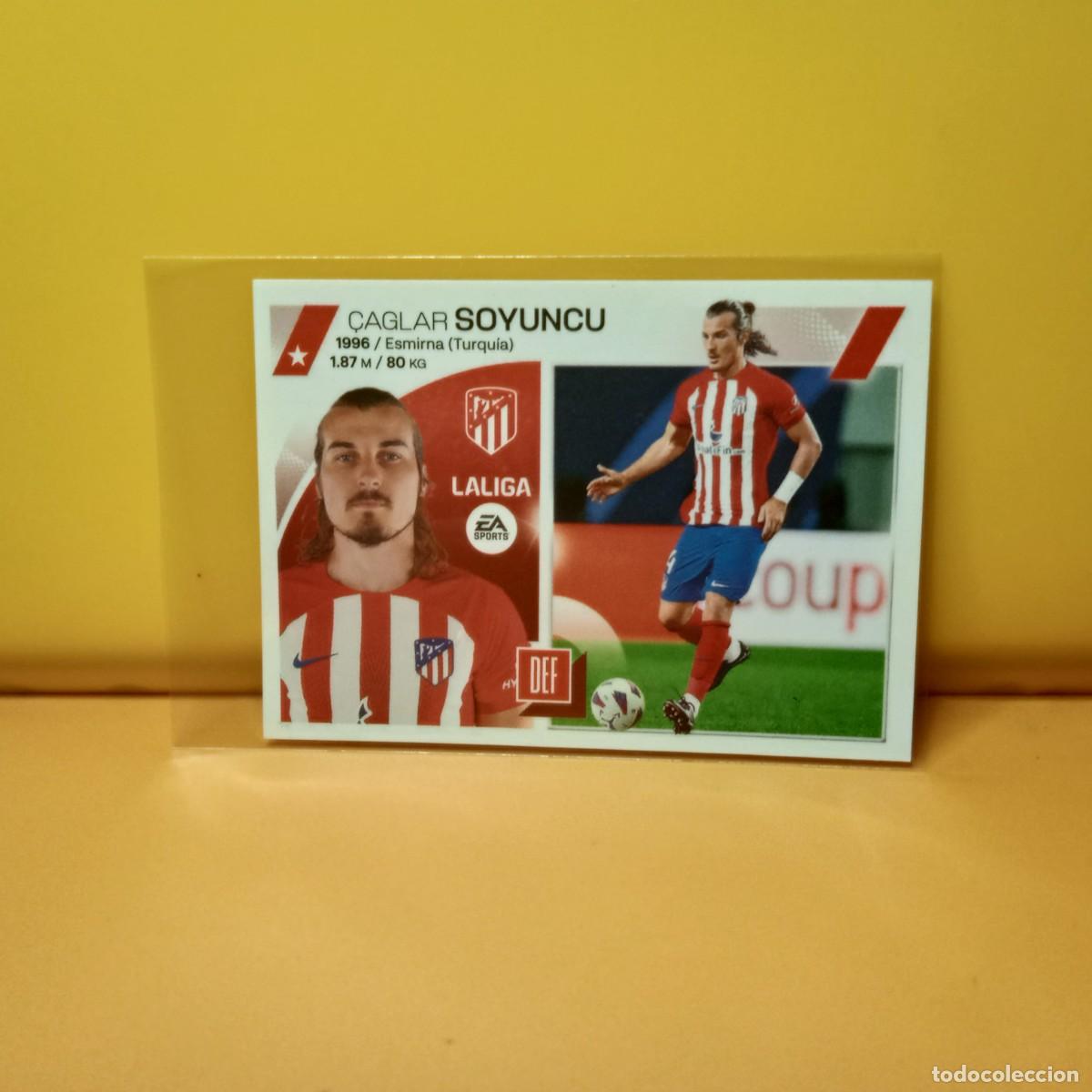 Cromos de f&uacute;tbol: EDICIONES ESTE 2023 2024 23 24 &Uacute;LTIMOS FICHAJES 5 ATL&Eacute;TICO DE MADRID SOYUNCU 2&ordf; EDICI&Oacute;N